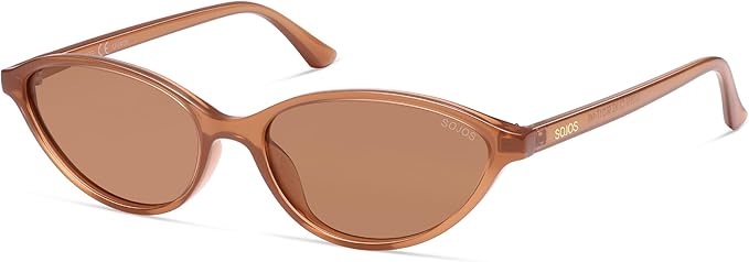 SOJOS Trendy Polarized Oval Sunglasses for Women Retro Chic 90s Shades Lightweight Sunnies SJ2656