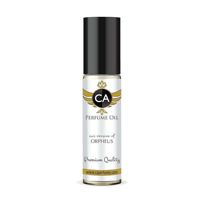 CA Perfume Impression of Orpheus Unisex Fragrance Oil Woody Chypre Scent Long Lasting Perfumes for Women & Men Travel Size TSA Ready Mini Parfum Body Oil Roll-on 0.33 Fl Oz 10ml