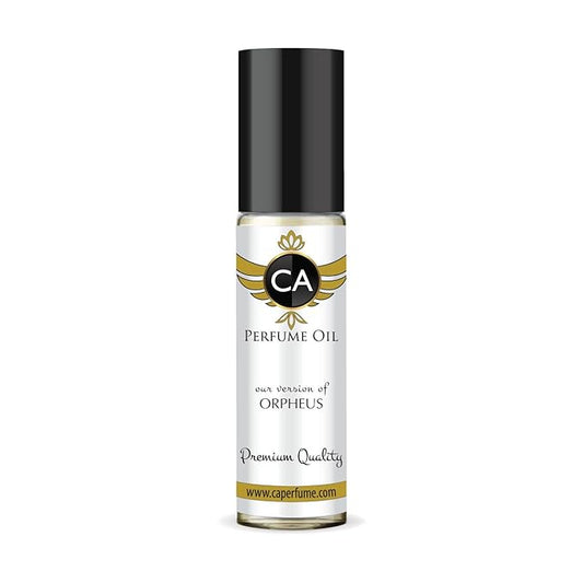CA Perfume Impression of Orpheus Unisex Fragrance Oil Woody Chypre Scent Long Lasting Perfumes for Women & Men Travel Size TSA Ready Mini Parfum Body Oil Roll-on 0.33 Fl Oz 10ml