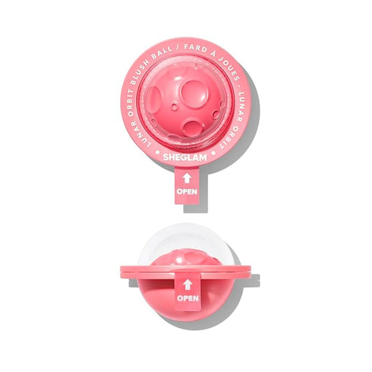 SHEGLAM Lunar Orbit Blush Ball Creamy Lightweight Smooth Blendable Long-lasting All-Day Face Enhancing Makeup Color-Delight