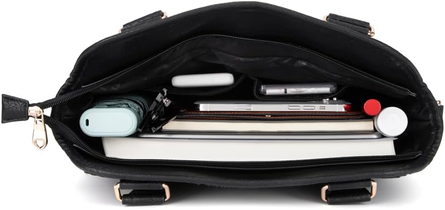 Women Tote Bag Handbags PU Leather Fashion Hobo Shoulder Bags with Adjustable Shoulder Strap