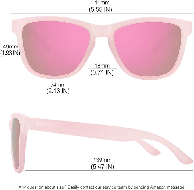 MEETSUN Polarized Sunglasses for Women Men Trendy Classic Retro Designer Style
