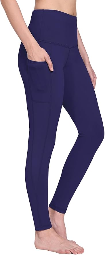 baleaf Winter Clothing Women Leggings Fleece Lined Tights Thermal Warm Thick Cold Weather Gear 1 Pockets
