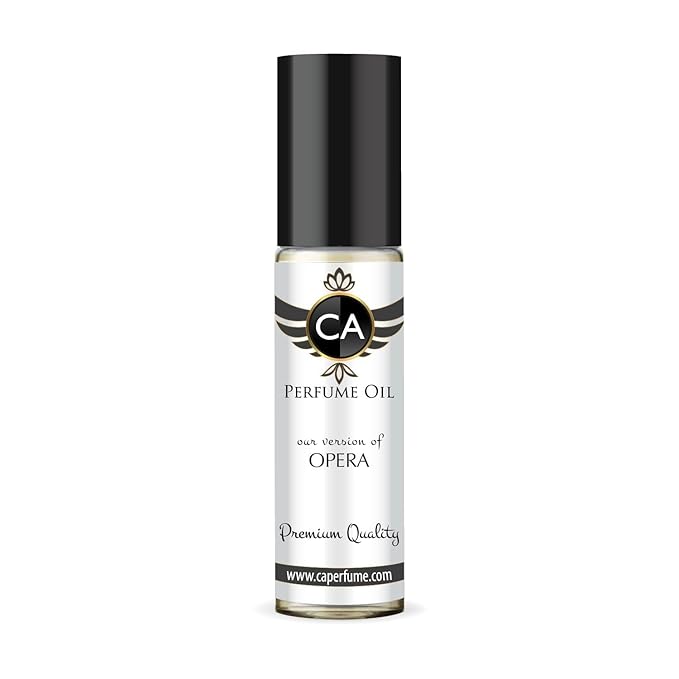 CA Perfume Impression of Opera Unisex Fragrance Oil Amber Floral Scent Long Lasting Perfumes for Women & Men Travel Size TSA Ready Mini Parfum Body Oil Roll-on 0.33 Fl Oz 10ml