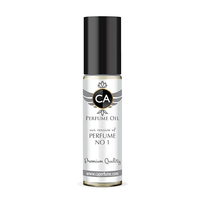 CA Perfume Impression of Perfume No1 for Women Fragrance Oil Floral Scent Long Lasting Perfumes for Women Travel Size TSA Ready Mini Parfum Body Oil Roll-on 0.33 Fl Oz 10ml
