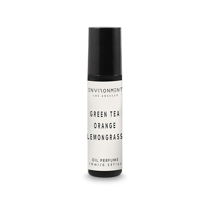 ENVIRONMENT Inspired by 5-Star Resort DBCH 10ml Roll-on Perfume (Green Tea | Orange | Lemongrass) Body Oil Fragrance, Roll On Oil, Body Fragrance for Women & Men, Luxury Scents, Vegan & Cruelty-Free