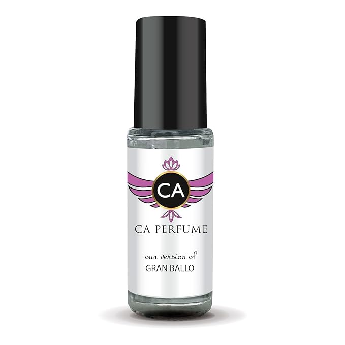 CA Perfume Impression of Gran Ballo for Women Perfume Oil Floral Fruity Scent Long Lasting Perfumes for Women Travel Size Mini Perfume Sample TSA Ready Body Oil Roll-on 0.14 Fl Oz 4ml