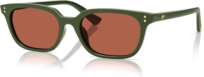 VANLINKER Polarized Trendy Small Slim Skinny Square Cat Eye Sunglasses for Women Men Retro Shades VL9862