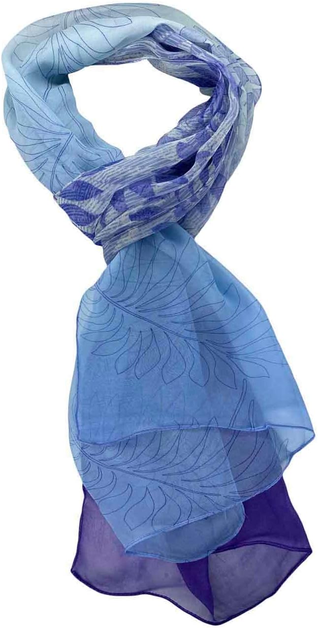 Xyueanlo Scarfs for Women Lightweight Scarves Fashion Print Floral Pattern Scarf Shawls