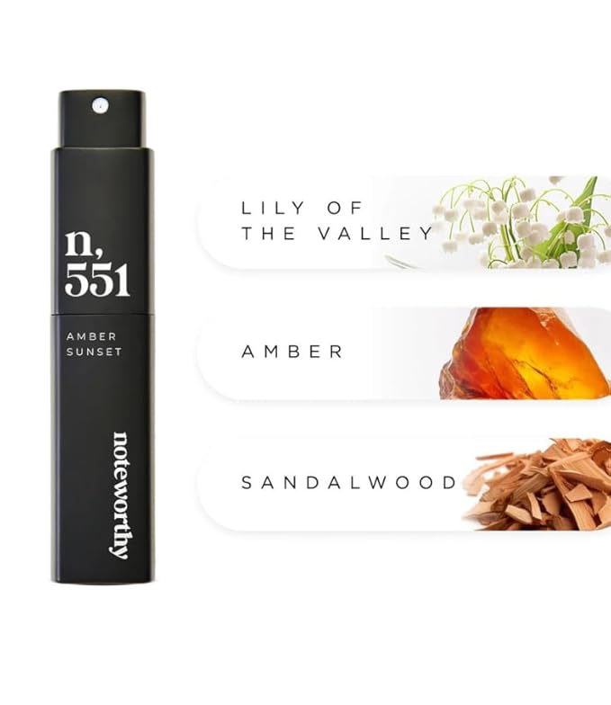 Noteworthy Essentials Trio Travel Spray Bundle – 3-Piece Fragrance Set for Men & Women, Long-Lasting Perfume, TSA-Approved, Perfect for Gift Giving
