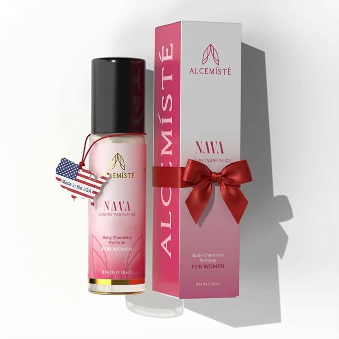 Concentrated Pheromones Perfumes For Women - Premium Enhanced Scents Feromonas Perfume Oil Cologne - Travel Size, Rollerball with Sweet, Floral, Feminine Scent 0.34 oz (10 mL)