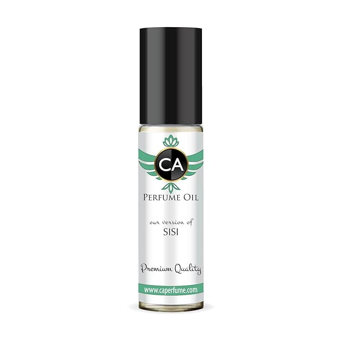 CA Perfume Impression of Sisi for Women Eau De Parfum Chypre Fruity Scent Long Lasting Perfumes for Women Travel Size TSA Ready for Day and Night Wear 0.33 Fl Oz 10ml