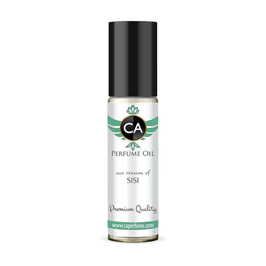 CA Perfume Impression of Sisi for Women Eau De Parfum Chypre Fruity Scent Long Lasting Perfumes for Women Travel Size TSA Ready for Day and Night Wear 0.33 Fl Oz 10ml