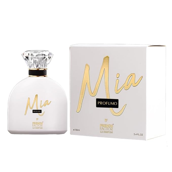 French Factor Mia Profumo – Luxury Women’s Eau de Parfum, Long-Lasting, 100ml (3.3 Fl. Oz)