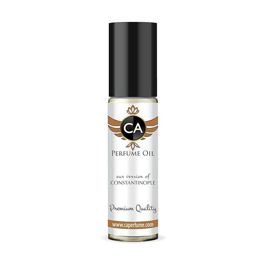 CA Perfume Impression of Constantinople Unisex Fragrance Oil Aromatic Spicy Scent Long Lasting Perfumes for Women & Men Travel Size TSA Ready Mini Parfum Body Oil Roll-on 0.33 Fl Oz 10ml