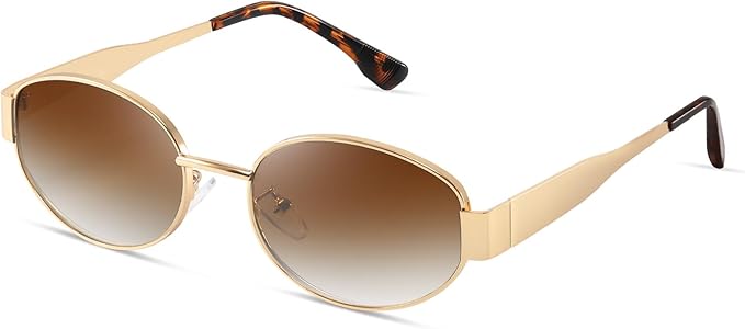 Women's Retro Sunglasses - Classic Trendy Polarized Sun Glasses UV400 Protection Fashion Eyewear
