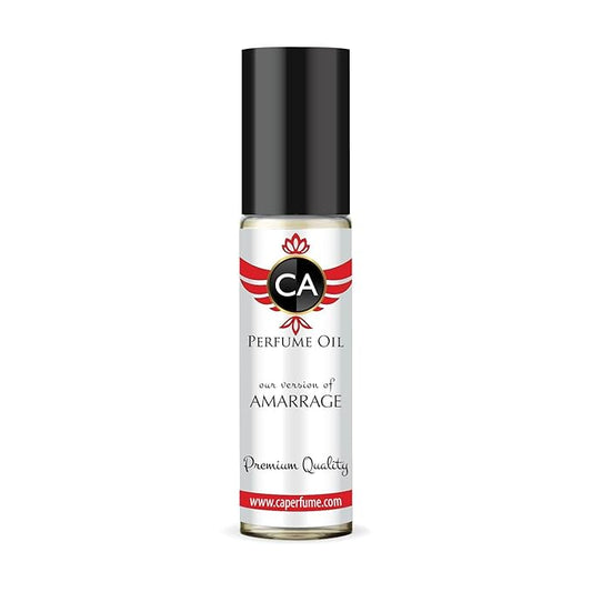 CA Perfume Impression of Amarrage for Women Fragrance Oil Floral Scent Long Lasting Perfumes for Women Travel Size TSA Ready Mini Parfum Body Oil Roll-on 0.33 Fl Oz 10ml