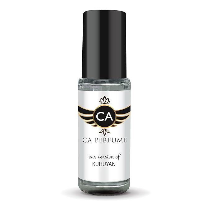 CA Perfume Impression of Kuhuyan Unisex Fragrance Oil Leather Scent Long Lasting Perfumes for Women & Men Travel Size TSA Ready Mini Parfum Body Oil Roll-on 0.14 Fl Oz 4ml