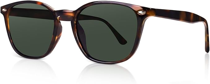 DrRelax Retro Sunglasses Womens Trendy Round Polarized Shades Sun Glasses