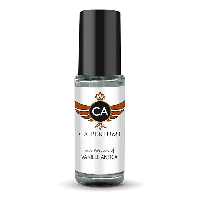CA Perfume Impression of Vanille Antica Unisex Fragrance Oil Oriental Woody Scent Long Lasting Perfumes for Women & Men Travel Size TSA Ready Mini Parfum Body Oil Roll-on 0.14 Fl Oz 4ml