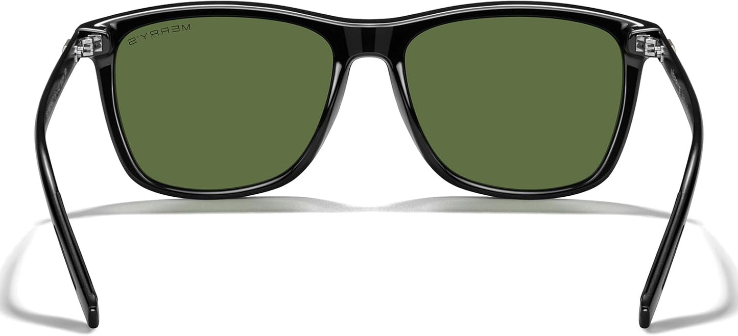 MERRY'S Unisex Polarized Aluminum Sunglasses Vintage Sun Glasses For Men/Women S8286