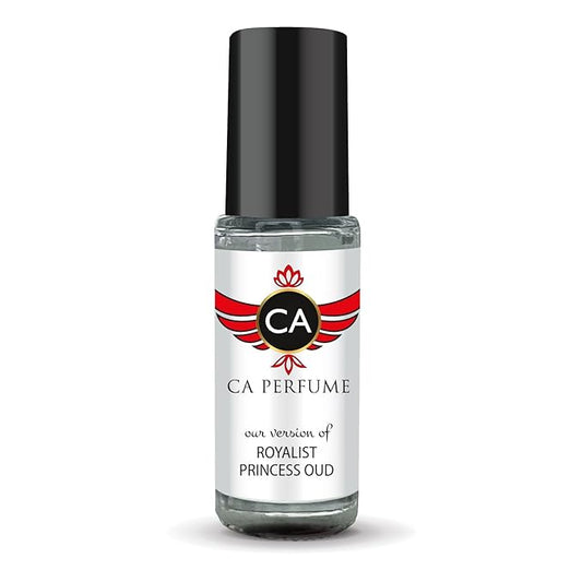 CA Perfume Impression of Royalist Princess Oud for Women Perfume Oil Amber Floral Scent Long Lasting Perfumes for Women Travel Size Mini Perfume Sample TSA Ready Body Oil Roll-on 0.14 Fl Oz 4ml
