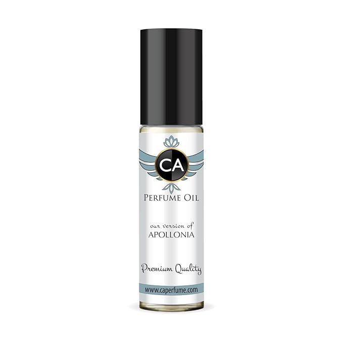 CA Perfume Impression of Apollonia Unisex Fragrance Oil Floral Scent Long Lasting Perfumes for Women & Men Travel Size TSA Ready Mini Parfum Body Oil Roll-on 0.33 Fl Oz 10ml