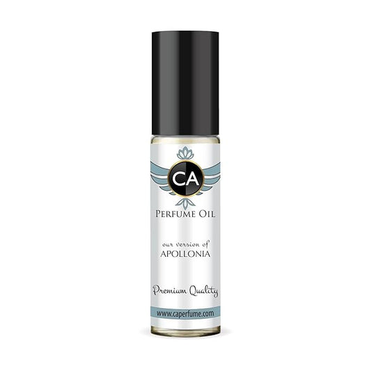 CA Perfume Impression of Apollonia Unisex Fragrance Oil Floral Scent Long Lasting Perfumes for Women & Men Travel Size TSA Ready Mini Parfum Body Oil Roll-on 0.33 Fl Oz 10ml