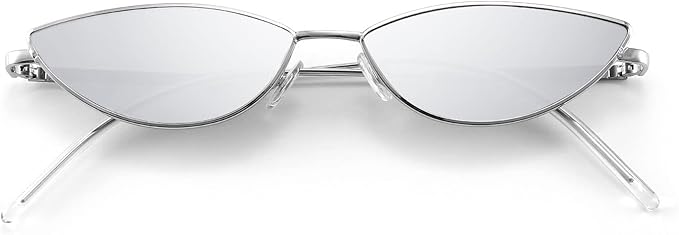 FEISEDY Fashion Designer Sunglasses Retro Small Petals Shape Arc Temple Design B2298