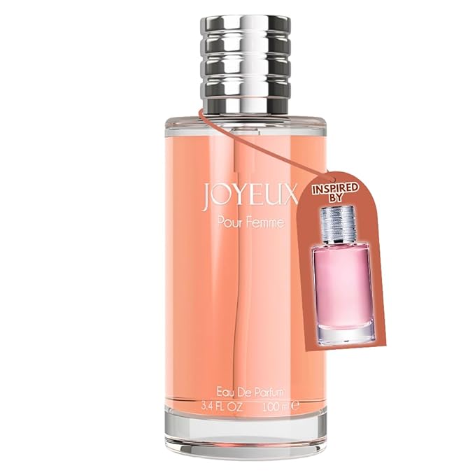 Perfume for Women – INSPIRED by A WORLD RENOWED WOMEN'S PERFUME – Bergamot, Jasmine, Musk, Patchouli – Fresh, Feminine, Soft, Long-Lasting Eau De Parfum 100ml (3.4 fl oz)