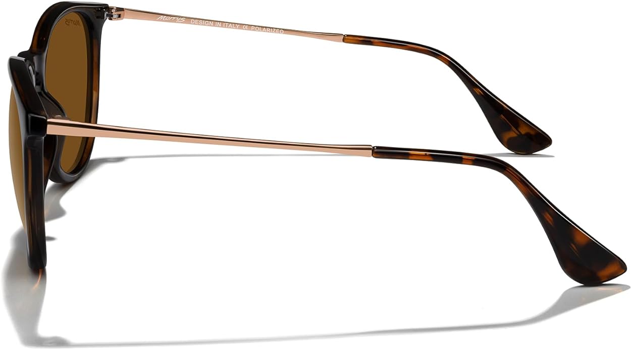 MERRY'S Vintage Polarized Sunglasses for Women Men Retro Round Mirrored Lens Sun glasses UV400
