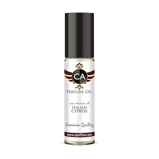 CA Perfume Impression of Italian Cypress Unisex Fragrance Oil Woody Chypre Scent Long Lasting Perfumes for Women & Men Travel Size TSA Ready Mini Parfum Body Oil Roll-on 0.33 Fl Oz 10ml