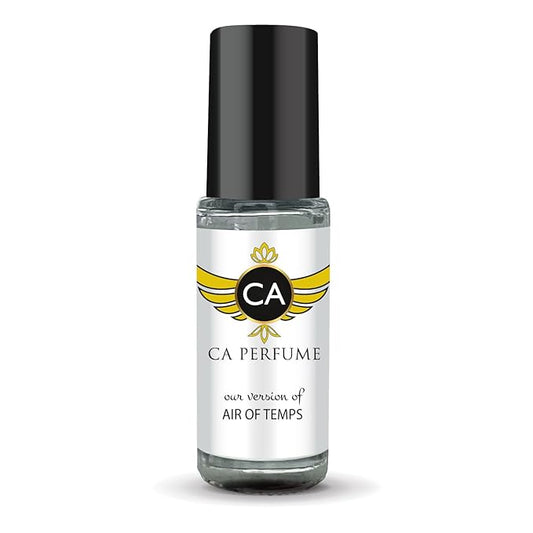 CA Perfume Impression of Air of Temps for Women Perfume Oil Floral Scent Long Lasting Perfumes for Women Travel Size Mini Perfume Sample TSA Ready Body Oil Roll-on 0.14 Fl Oz 4ml
