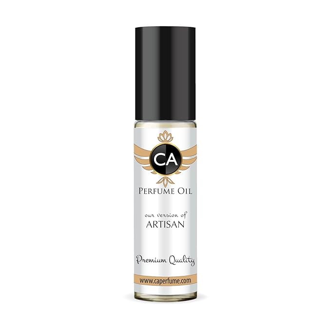 CA Perfume Impression of Artisan for Men Eau De Parfum Citrus Aromatic Scent Long Lasting Cologne for Men Travel Size TSA Ready for Day and Night Wear 0.33 Fl Oz 10ml