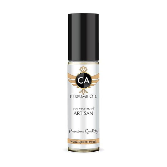 CA Perfume Impression of Artisan for Men Eau De Parfum Citrus Aromatic Scent Long Lasting Cologne for Men Travel Size TSA Ready for Day and Night Wear 0.33 Fl Oz 10ml