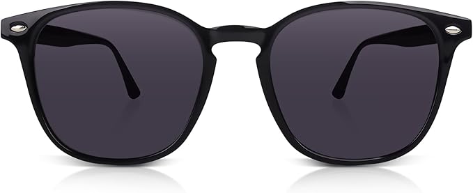 DrRelax Retro Sunglasses Womens Trendy Round Polarized Shades Sun Glasses
