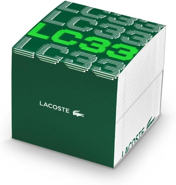 Lacoste LC33 Women's Analog Digital Watch, Silicone Strap, Contemporary, Sporty - Premium Fashion Timepiece - Gift for Her, 40mm