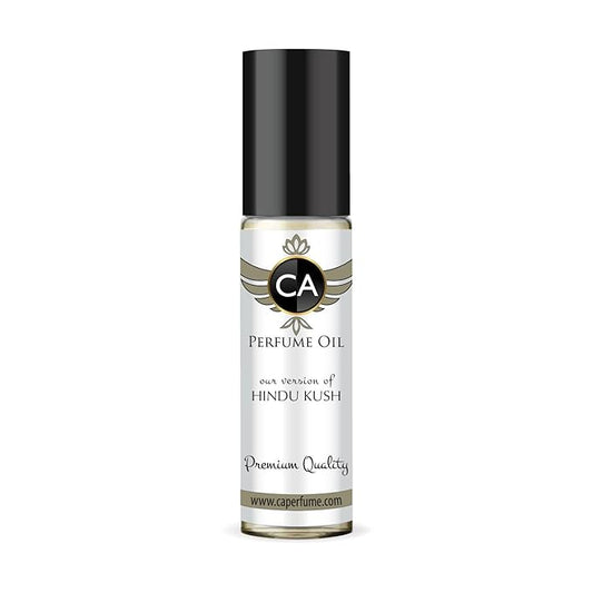 CA Perfume Impression of Hindu Kush Unisex Fragrance Oil Amber Woody Scent Long Lasting Perfumes for Women & Men Travel Size TSA Ready Mini Parfum Body Oil Roll-on 0.33 Fl Oz 10ml