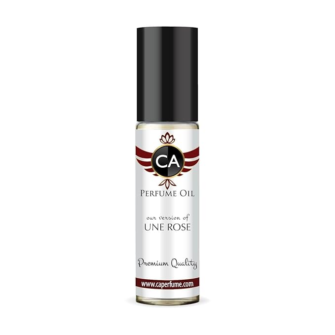 CA Perfume Impression of Une Rose for Women Fragrance Oil Floral Scent Long Lasting Perfumes for Women Travel Size TSA Ready Mini Parfum Body Oil Roll-on 0.33 Fl Oz 10ml