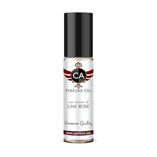 CA Perfume Impression of Une Rose for Women Fragrance Oil Floral Scent Long Lasting Perfumes for Women Travel Size TSA Ready Mini Parfum Body Oil Roll-on 0.33 Fl Oz 10ml