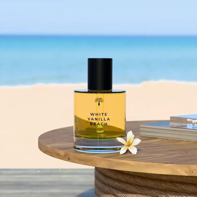 Eternal perfume oils | Exquisite Scents Inspired by Iconic Fragrances | Long-Lasting - Perfume Oils for Women & Men (White Vanilla Beach)
