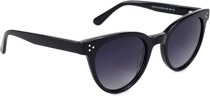 Trendy Round Polarized Women's Sunglasses UV 400 Protection CO1019S