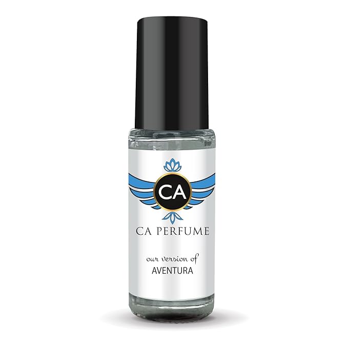 CA Perfume Impression of Aventura for Men Perfume Oil Chypre Fruity Scent Long Lasting Cologne for Men Travel Size Mini Perfume Sample TSA Ready Body Oil Roll-on 0.14 Fl Oz 4ml