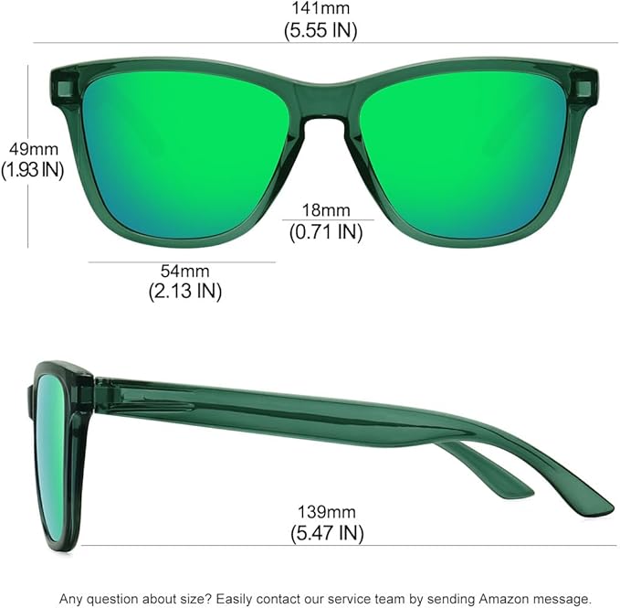 MEETSUN Polarized Sunglasses for Women Men Trendy Classic Retro Designer Style