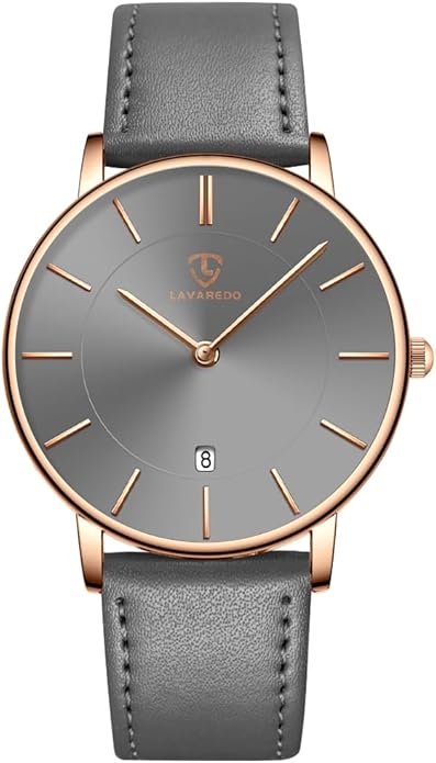 BEN NEVIS Watch, Mens Watch, Minimalist Fashion Simple Wrist Watch Analog Date with Leather Strap