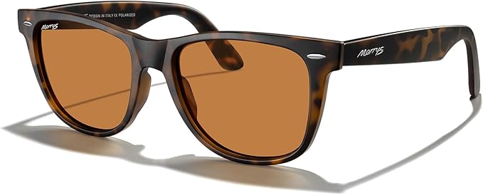 MERRY'S Classic Square Shape Polarized Sunglasses for Womens Mens Retro Designer UV400 Sun Glasses S6140