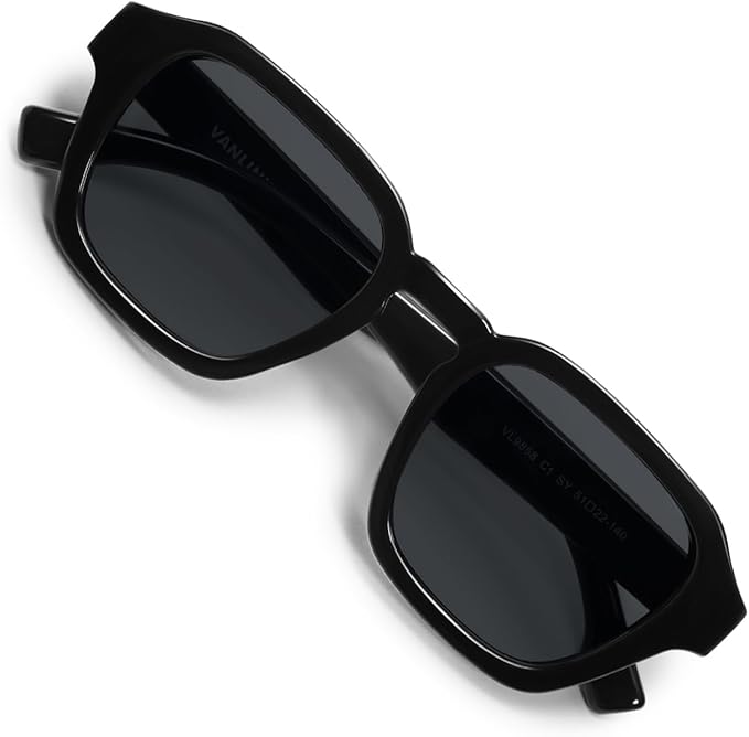 VANLINKER Retro Vintage Polarized Trendy Small Square Sunglasses for Women Men 2025 Fashion Shades VL9858