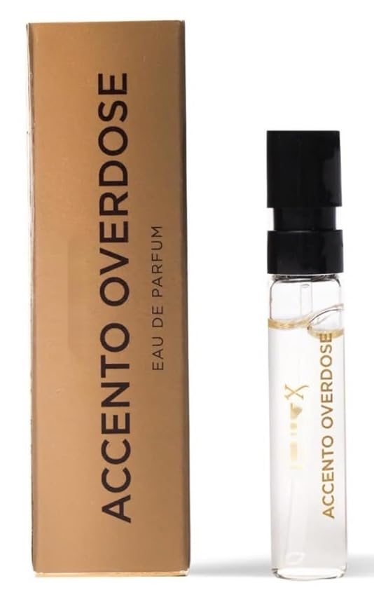 Luxury Fragrance Sample Vial for Men and Women - Designer Perfume Sampler High End Hard To Find Most Popular (Accento Overdose)