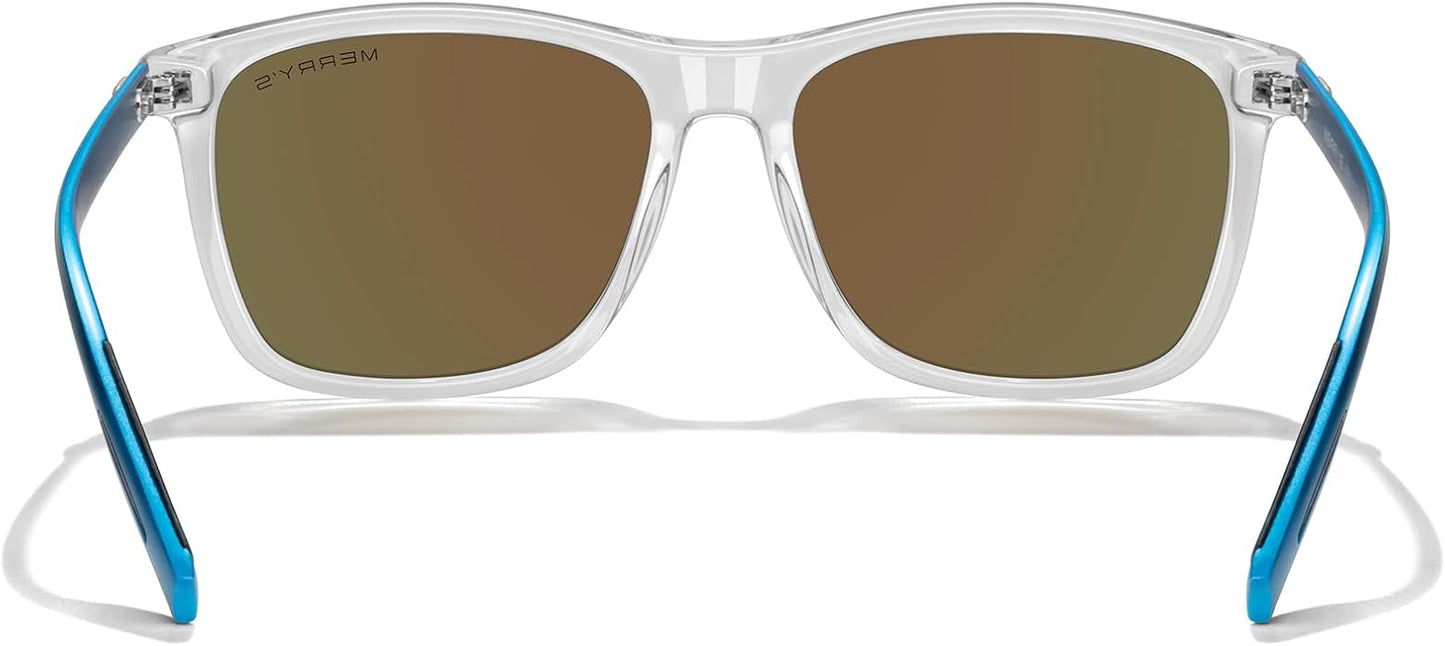 MERRY'S Unisex Polarized Aluminum Sunglasses Vintage Sun Glasses For Men/Women S8286