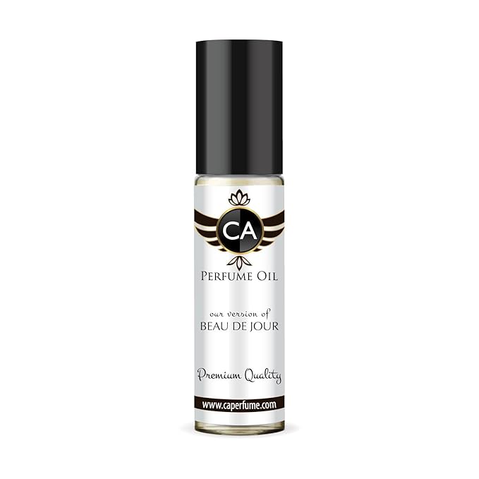 CA Perfume Impression of Beau De Jour for Men Fragrance Oil Aromatic Fougere Scent Long Lasting Cologne for Men Travel Size TSA Ready Mini Parfum Body Oil Roll-on 0.33 Fl Oz 10ml